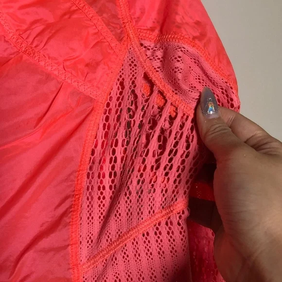 RARE vintage lululemon Run: Nothing But Run Jacket in POP ORANGE - Picture 4 of 10
